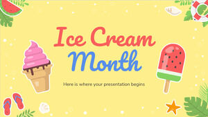 mês do sorvete