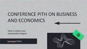 Prezentacja konferencyjna na temat biznesu i ekonomii
