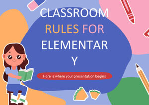 Reglas del salón de clases para primaria