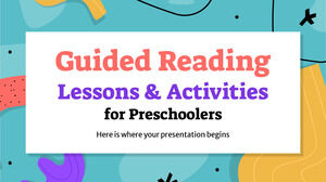 คำแนะนำการอ่านบทเรียนและกิจกรรมสำหรับเด็กก่อนวัยเรียน