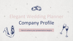 Elegancki Wedding Planner Profil firmy