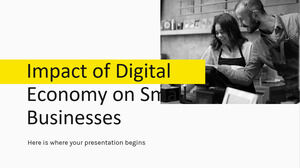 Tesi sull'impatto dell'economia digitale sulle piccole imprese
