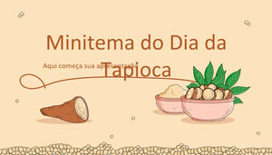 Minithema zum Tapioka-Tag