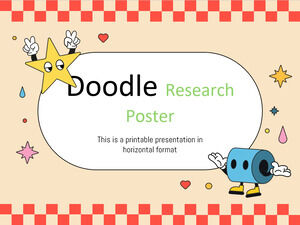 Poster de cercetare Doodle