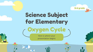 Materia di Scienze per Elementare - 3° Grado: Ciclo dell'Ossigeno