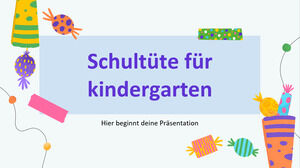 Schultute: tradizione tedesca per la scuola materna
