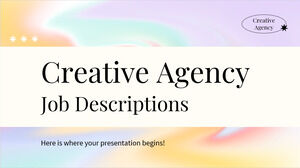 Descrierea postului pentru agenții creative