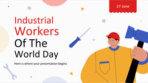 Lavoratori dell'industria della Giornata Mondiale