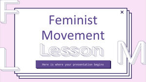 Leçon de mouvement féministe
