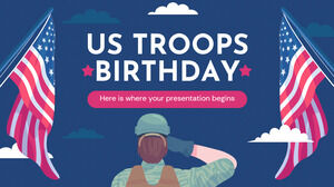 Cumpleaños de las tropas estadounidenses