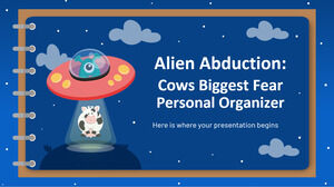Entführung durch Außerirdische: Die größte Angst der Kühe – Persönlicher Organizer