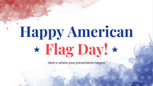 ¡Feliz Día de la Bandera Americana!