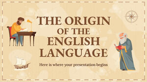 Originea limbii engleze