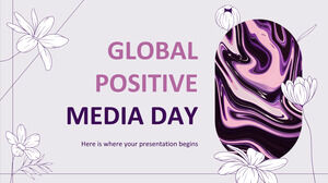 Giornata globale dei media positivi