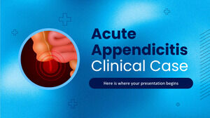 Caz clinic de apendicita acuta