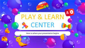 Centro de brincar e aprender