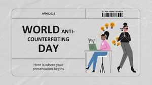 Giornata mondiale contro la contraffazione