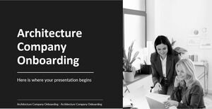Architecture Company Onboarding