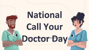 Journée nationale Appelez votre médecin