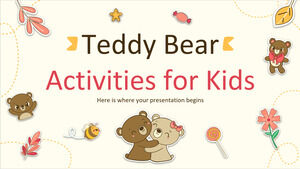 Activități cu ursuleț pentru copii