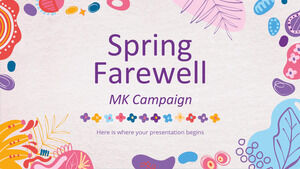 Campania MK Adio de primăvară