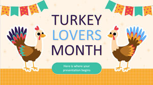 Turkey Lovers Month