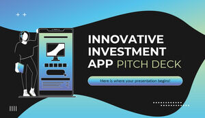 Presentazione dell'app di investimento innovativa