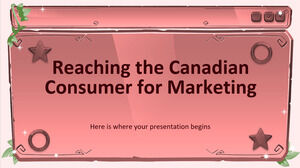 Alcançando o consumidor canadense para marketing