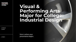 Majeure collégial en arts visuels et de la scène : design industriel