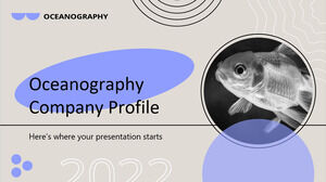 Oceanography Company Profile