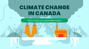 Tesi sui cambiamenti climatici in Canada