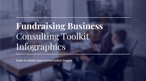 Infographics مجموعة أدوات استشارات الأعمال لجمع التبرعات