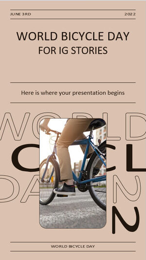 ¡Día Mundial de la Bicicleta!