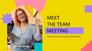 Rencontrez la réunion d'équipe