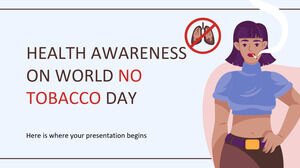 Conștientizarea sănătății cu ocazia Zilei Mondiale fără Tutun