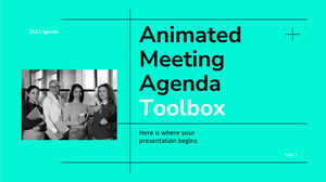 Animated Meeting Agenda Toolbox PowerPoint Templates Free Download