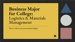 Especialização em Negócios para a Faculdade: Logística e Gerenciamento de Materiais