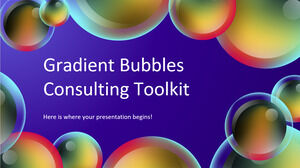 Boîte à outils de conseil sur les bulles dégradées