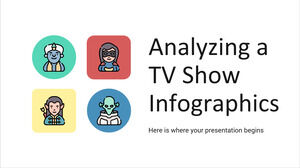 分析电视节目信息图表