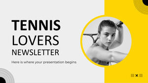 Buletin informativ pentru iubitorii de tenis