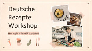 German Recipes Workshop