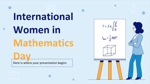 Dia Internacional da Mulher na Matemática