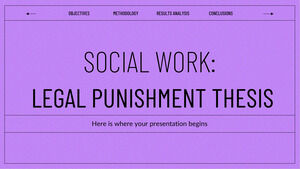 Социальная работа: юридическое наказание - Диссертация