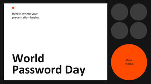 Minithème de la journée mondiale du mot de passe