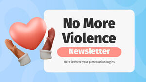No More Violence Newsletter