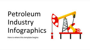 Infographie de l'industrie pétrolière