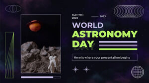 Día Mundial de la Astronomía