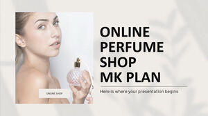 Çevrimiçi Parfüm Mağazası MK Planı
