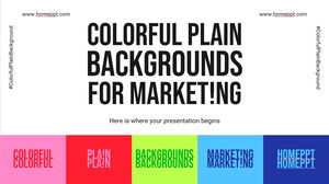 Colorful Plain Backgrounds for Marketing