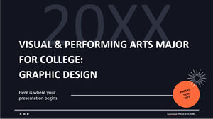 Specializzazione in arti visive e dello spettacolo per il college: Graphic Design